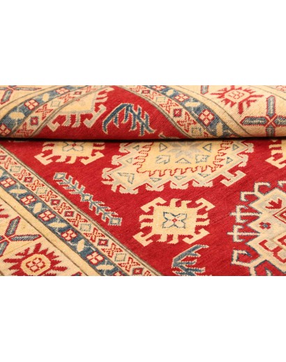 Tappeto Kazak Pakistan giallo rosso 130x181