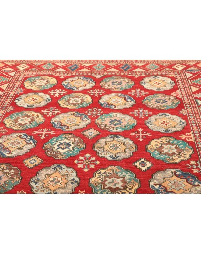 Tappeto Zigler Pakistan rosso azzurro 201x293