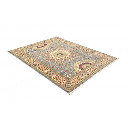 Tappeto Kazak Afghanistan marrone grigio 153x197