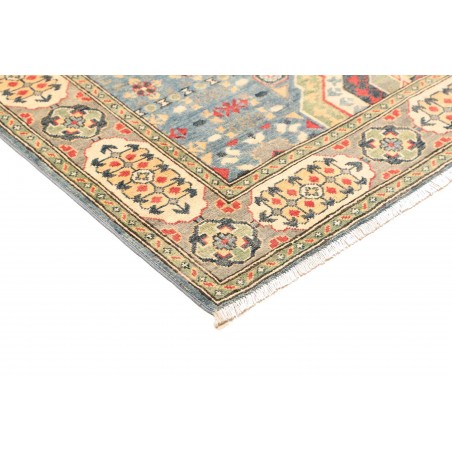 Tappeto Kazak Afghanistan marrone grigio 153x197