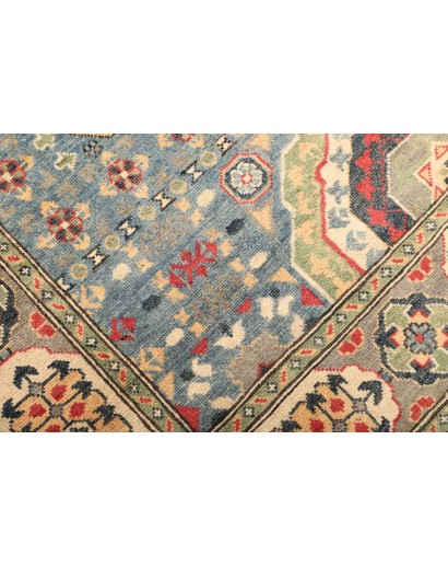 Tappeto Kazak Afghanistan marrone grigio 153x197