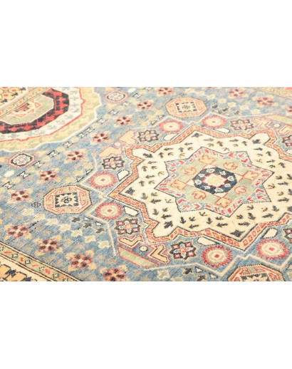 Tappeto Kazak Afghanistan marrone grigio 153x197