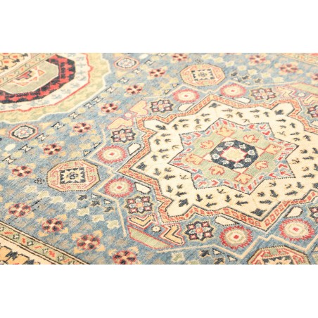 Tappeto Kazak Afghanistan marrone grigio 153x197