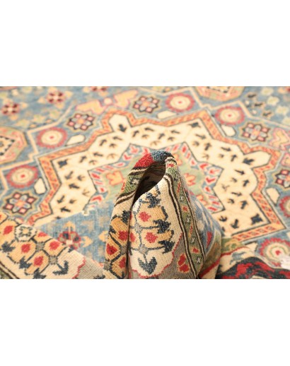 Tappeto Kazak Afghanistan marrone grigio 153x197