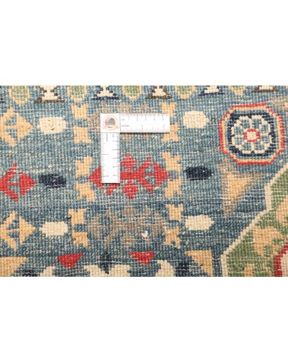 Tappeto Kazak Afghanistan marrone grigio 153x197