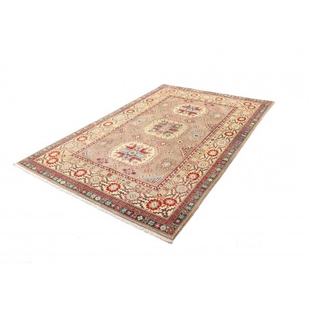 Tappeto Kazak Afghanistan marrone grigio 167x242