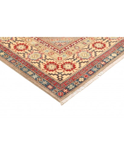 Tappeto Kazak Afghanistan marrone grigio 167x242