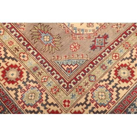 Tappeto Kazak Afghanistan marrone grigio 167x242