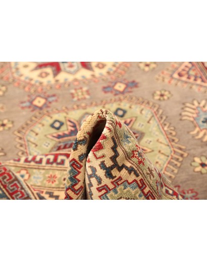 Tappeto Kazak Afghanistan marrone grigio 167x242