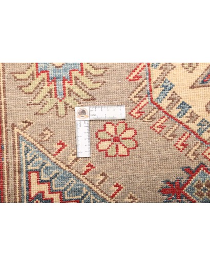 Tappeto Kazak Afghanistan marrone grigio 167x242