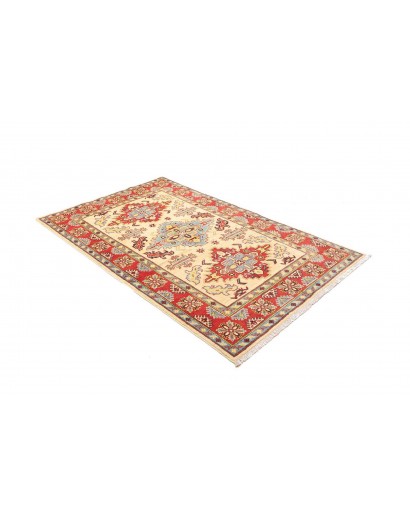 Tappeto Kazak Pakistan giallo rosso 118x192