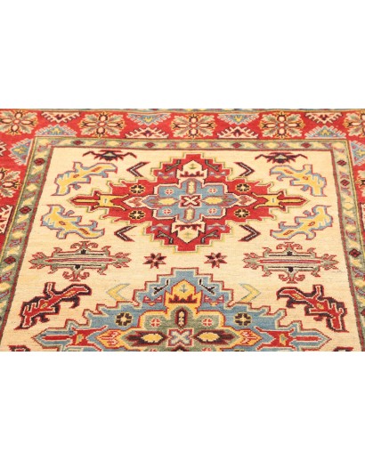 Tappeto Kazak Pakistan giallo rosso 118x192