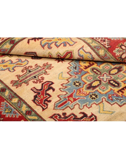 Tappeto Kazak Pakistan giallo rosso 118x192