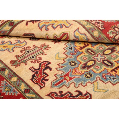 Tappeto Kazak Pakistan giallo rosso 118x192