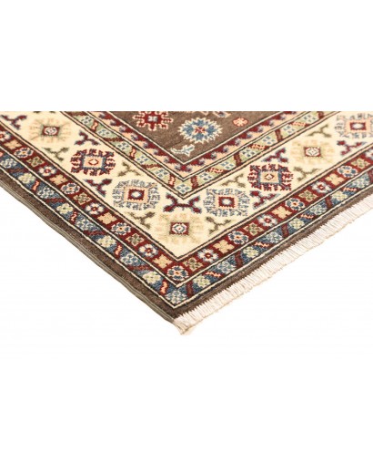 Tappeto Kazak Afghanistan azzurro marrone 119x187
