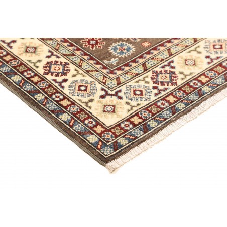 Tappeto Kazak Afghanistan azzurro marrone 119x187