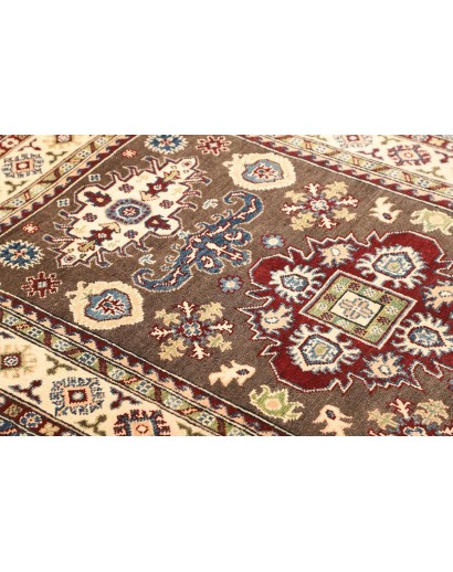 Tappeto Kazak Afghanistan azzurro marrone 119x187