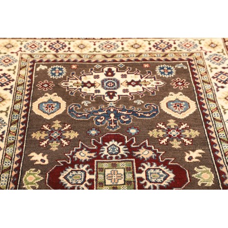 Tappeto Kazak Afghanistan azzurro marrone 119x187