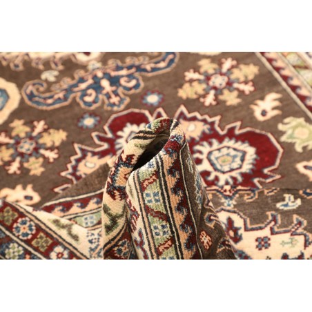 Tappeto Kazak Afghanistan azzurro marrone 119x187