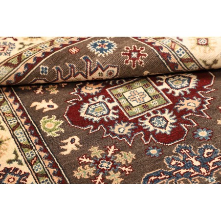 Tappeto Kazak Afghanistan azzurro marrone 119x187