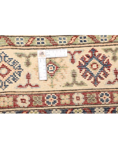 Tappeto Kazak Afghanistan azzurro marrone 119x187