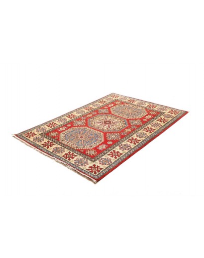 Tappeto Kazak Pakistan marrone azzurro 121x174