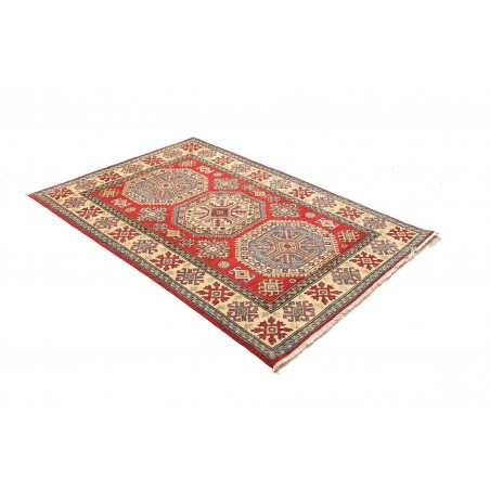 Tappeto Kazak Pakistan marrone azzurro 121x174