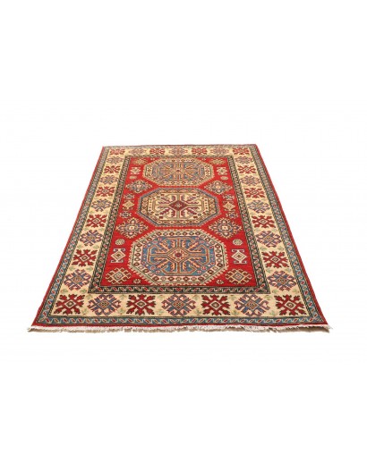 Tappeto Kazak Pakistan marrone azzurro 121x174