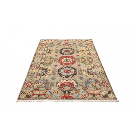 Tappeto Kazak Afghanistan marrone 122x178