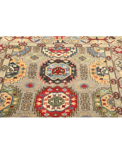 Tappeto Kazak Afghanistan marrone 122x178