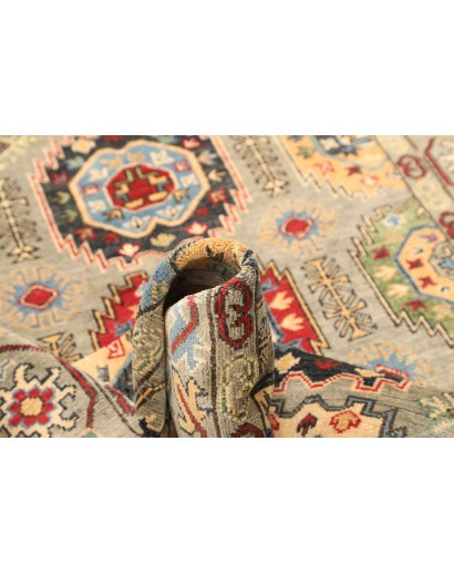 Tappeto Kazak Afghanistan marrone 122x178