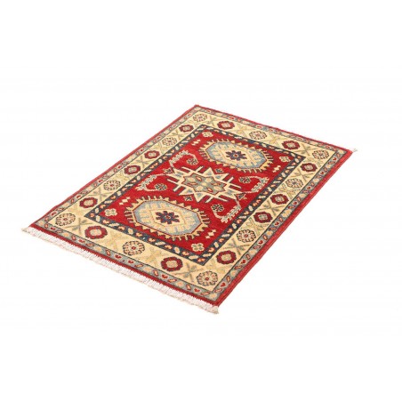 Tappeto Kazak Pakistan marrone grigio 63x91