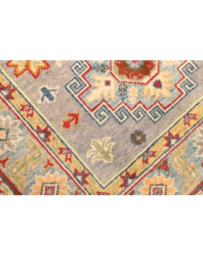 Tappeto Kazak Afghanistan beige grigio 83x125