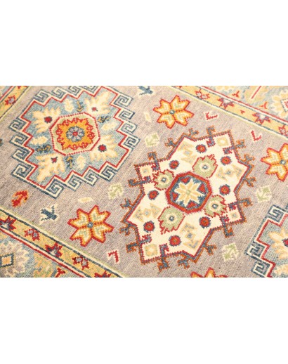 Tappeto Kazak Afghanistan beige grigio 83x125