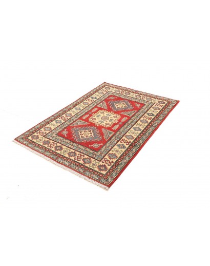 Tappeto Kazak Pakistan marrone grigio 103x150