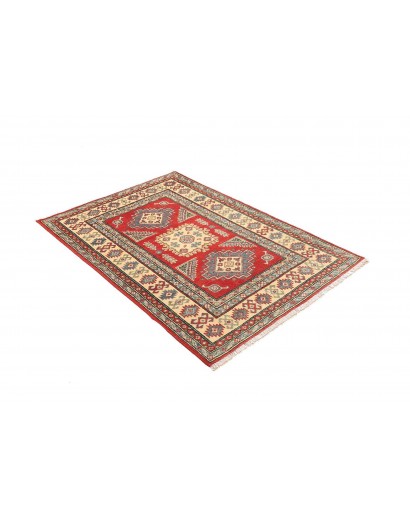 Tappeto Kazak Pakistan marrone grigio 103x150