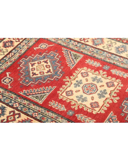 Tappeto Kazak Pakistan marrone grigio 103x150