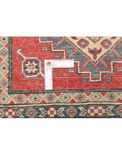 Tappeto Kazak Pakistan marrone grigio 103x150