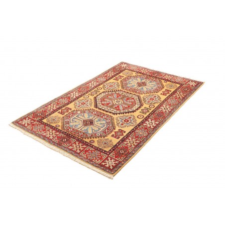 Tappeto Kazak Afghanistan marrone azzurro 100x153
