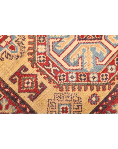 Tappeto Kazak Afghanistan marrone azzurro 100x153