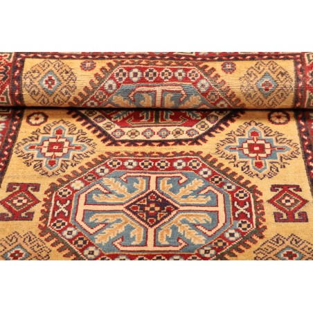 Tappeto Kazak Afghanistan marrone azzurro 100x153