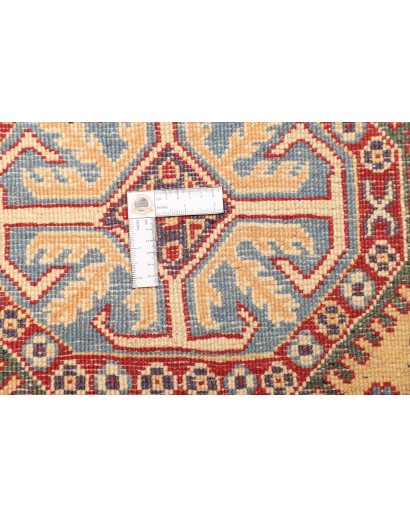 Tappeto Kazak Afghanistan marrone azzurro 100x153