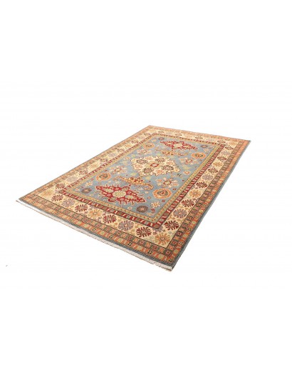 Tappeto Kazak Afghanistan marrone verde 164x243
