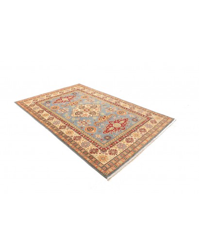 Tappeto Kazak Afghanistan marrone verde 164x243
