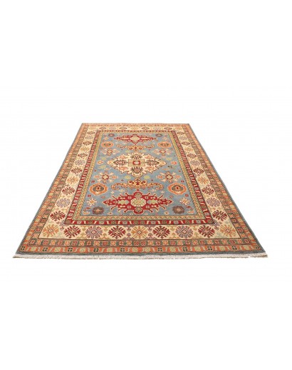 Tappeto Kazak Afghanistan marrone verde 164x243