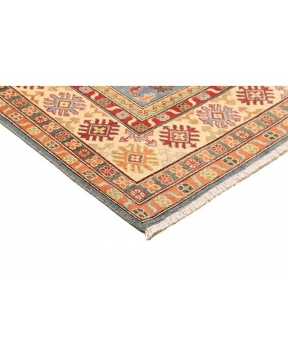 Tappeto Kazak Afghanistan marrone verde 164x243