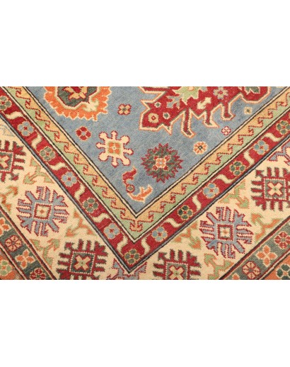 Tappeto Kazak Afghanistan marrone verde 164x243