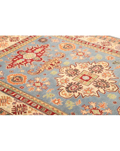 Tappeto Kazak Afghanistan marrone verde 164x243