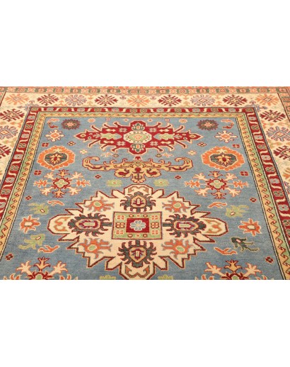 Tappeto Kazak Afghanistan marrone verde 164x243
