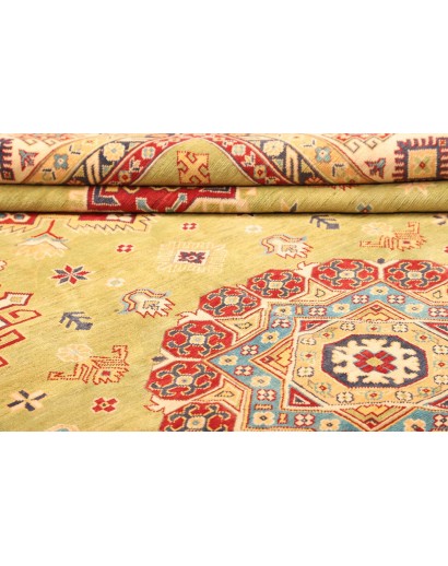 Tappeto Kazak Afghanistan marrone 308x422